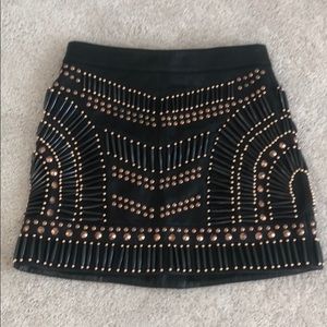 Nasty Gal beaded skirt